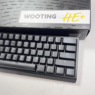 Wooting 60HE磁轴键盘 革新体验的核心配件详解