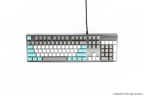 雷柏v530三色键帽版机械键盘赏析